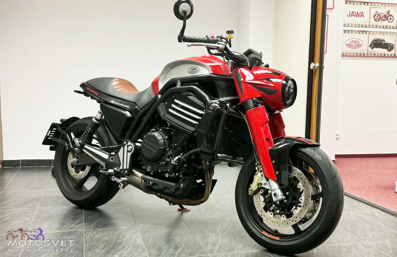 Jawa 730 Sport Cruiser - prototyp 730 ccm motoru v 