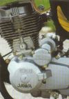 Jawa 125 Chopper - motor